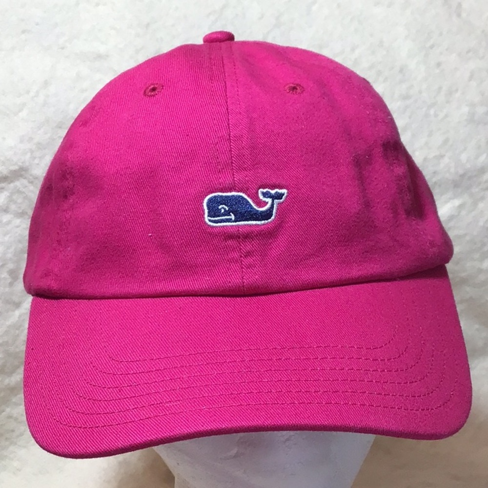 NWT Women’s Vineyard Vines baseball cap rhododendron Pink discontinued color